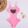 Multi Style Embroidery Children Swimwear for Sequins Girls Swimsuit Kids Bathing Suit 3-14 Years Monokini 22