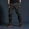 Pantalon Cargo ample pour hommes taille moyenne Camouflage pantalon 2022 automne bas homme pantalons décontractés mode vêtements BJ2983 hommes