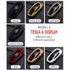 New ABS bon Fibe Remote Full Cover Case Shell For 3 S Model X Car Smart Key Accessories Holder Fob