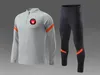 FC MIDTJYLLAND MĘŻCZYZN TORLAUIT Outdoor Sport Suit Autumn and Winter Kids Domowe zestaw