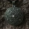 20pcs whole Viking Age Disk Gotland Sweden Scandinavian Men retro Necklace Pendant