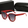 Lyxiga solglasögon för kvinnor Original av högsta kvalitet Polariserande Polaroid UV400 Fashion Frame Sidepiece With Brand Logo Present Box Set1808227