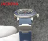 Top marca grande designer relógios mecânicos homens 2813 movimento automático relógio masculino 45mm silicone fivela esportes moda self-vento wristwatch presentes