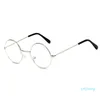 子供のラウンドメガネのフレーム眼鏡の子供たち子供たちの男の子の女の子のファッションのための明確なレンズ光学的透明