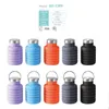 500 ml Folding Water Bottle Portable Incurtable Silicone Coffee är stämningsresor Drinking Sport svarar slutligen kettle 211122