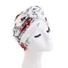 Floraler geflochtener Knoten-Turban-Hut, Kopftuch, Doughunt mit elastischen Mützen, weibliches indisches Kopftuch, Chemo-Mütze, Haar-Accessoires