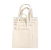 DIY Advertising Sublimation Canvas Bag Eco-friendly blank shopping handbag Women's cotton bags heat transfer printing CCF7632