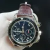 Najlepsze marki kwarcowe zegarki Wszystkie subdials działają na męskie zegarki skórzany pasek stopwatch luksusowy zegarek dla mężczyzn dobry prezent It288z