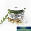 10 Meter Silk Leaf-Shaped Handmake Artificial Green Leaves for Wedding Decoration DIY Wreath Gift Scrapbooking Craft Fake Flower1