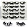 Hurtownie 10 Par Mix Style Wispy Rzęsy 3D Faux Mink Lashes Grube Długie Przedłużanie Rzęsy Makijaż Narzędzia Dostawcy