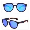 MENINAS MULHERAS MARCA ÓGUES DE SUNS DESIGNER ROUND LENS VINTAGE PINTAGE UV400 Protection Sun Glasses Há caixas de embalagem7814819