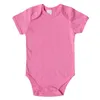 Barboteuse multicolore à manches courtes pour bébé, combinaison en coton sain pour nouveau-né, vêtements une pièce multicolores pour nourrissons de 0 à 12 mois, 2021