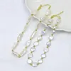 Pendentif Colliers 3 pcs Perles d'eau douce Strand Collier Naturel Blanc Perle Bijoux 90035