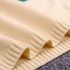 H.SA Otoño Invierno mujer suéter de cuello alto y pulóveres bolsillos Patchwork coreano Kawaii jerséis de punto largo robe pull 210417