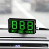 Accessoires GPS de voiture C80 compteur de vitesse grand écran affichage de vitesse universel numérique système d'alarme de survitesse pour vélo moto 3410854