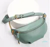 Maheu äkta läder midja väskor kvinnor designer Fanny Pack Fashion Belt Female Lady Wait Pack Bum Bag Cowskin Single Shouder Bag T7785263