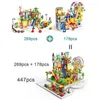 New Big Size Ferris Wheel Park Building Block compatibile con tutte le marche Slide Mattoni fai da te Giocattoli per bambini Regali di Natale Q0624