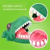 Mouth Dentist Bite Finger Game Toy Funny Dinosaur Pulling Teeth Bar Games Toys For Children Interactive Novelty Gag Trick Jokes G220223