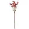 10pcs Fleurs artificielles Soie Daisy 5 Branches Decoration du centre de la bouquet de la tige longue
