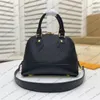 5A Designer Handbag Bag Women's Fashion Luxury Original Alma BB Shell Leather Embossed Diagonal Bags