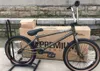 Premium Subway BMX-fietsen 20 'Volledige CRMO-lagers Goldnbrown