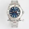 EWF YM 126622 Cal A3235 Orologio automatico da uomo 40 mm Quadrante blu Cassa e bracciale in acciaio 904L Orologi Super Edition Gratis Stessa scheda di garanzia seriale 4 stili Puretime B2