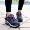Sneakers Womens Air Almofada Athletic Running Shoes Andando Respirável Esporte Lace Up Hight Platform Sapatos Casuais H1125