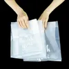 GRESTO GREST 10pcs Obrigado sacos plásticos com alça de pão de bolo transparente embalagem
