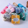 19Colors Coral Fleece Absorbent Hair Swimming Face Hand Towel Home Bathroom Microfiber Towels Thicken Soft And Absorb Water