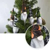 Feestartikelen Halloween Gnome Opknoping Ornamenten Handgemaakte Pluche Scandinavische Tomte Doll Home Decoraties Hanger Kid Gift XBJK2108