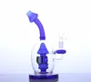 8 .5Inch mini mushroom beaker Glass water bong wholesale smoking smoke pipe hookah Joint mix colors