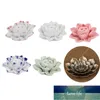 New Metal/Ceramic Lotus Incense Dish Incense Burner Stick Holder Lotus Catcher Plate Home Decor 1PCS Factory price expert design Quality Latest Style Original