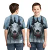 Koszulki męskie Call of the Wild Men T-shirt Kobiety na całym wydruku Moda Dziewczyna T Shirt Boy Tops Tees Krótki Rękaw Tshirt