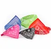 Réglable chien chat Bandana écharpe colliers foulard chiens Bandanas Triangle écharpes animaux chats chiot collier SN2755