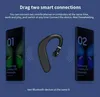 S109 Business Bluetooth Earphones Headset Wireless Single Ear-Hook Hängande öronstyp Långt vänteläge Earbuds 360 graders roterande