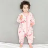 Bebê Four Seasons 25-36m Sleepsacks Kids Kids Thermal Split Split Saco de dormir Saco de sono para meninas meninos 211025