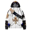 Genshin Impact Albedo 3D Mode Herbst Winer Anzug Hoodie Sportswear Kapuzen Jugendliche Kawaii Japan Damen/Herren Th Mantel Kinder Pullover Y0901