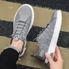 Mannen vrouwen mode schoenen kleur wit grijs zwart heren sport trainers platform sneakers maat 39-44 V034