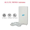 الجيل الثالث 4G 4G 88DBI LTE الهوائي MOMONA MIMO لوحة هوائيات SMA / CRC9 / TS9 Male Connector Indoor Antena مع كابل 2 متر