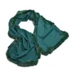 Foulards Écharpe En Laine Avec De La Vraie Fourrure De Rex Garni Femmes Hiver Chaud Mode Wraps Doux Épaissir Cape