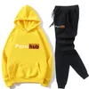 Mäns Tracksuiter Vinter Hoodie Sport Set Porr Hub Sudaderas Plus Storlek Högkvalitativa Tröjor Män Kläder Sweatshirt Hombre Con Kapucha