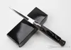 9 -дюймовый итальянский мафиовый автоматический нож Auto Tactication 58HRC Сатиновый одно лезвие ручка сплавов EDC Hunting Pocket Knives 6589962