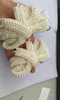Qianruiti luxo cristal-nó arco dourado prata vermelha diamantes brancos borboleta para sandálias bombas botas mulheres
