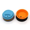 Silicone Cup Locks 9cm Anti Damm Spill Säker matkvalitet Kaffe Kopp Mjölk Tea Cups Skal Tätning 13 färger
