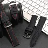 Uhrenarmbänder Intelligentes Zubehör Weiches Silikonarmband für Huawei 3 PRO GT2E Belüftung Gummi Sportarmband Schnellverschluss Deli22