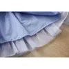 Kids Dance Voile Tutus Girl Shiny Skirt Fashion Print Tulle for s Embroider Sequin s 210429