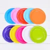 Dininar utensílios descartáveis ​​10pcs 7 polegadas placas de disco multicoloridas Pan de papel pan decoração de bricolage para crianças de festas de festas de festas de casamento suprimento