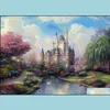 Shengongbao Vinyl Custom Castle Theme Pography Backdrops Prop Background Ca181 Drop Delivery 2021 Material Lighting Studio Equipment Camer