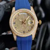 Мужские часы Автоматические часы Diamond 40mm 316L Нержавеющая сталь Сни-дата Водонепроницаемый Человек Механические движения Наручные часы X-0405