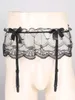 sheer garter belt